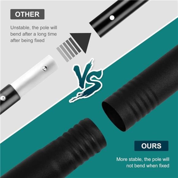 T-Shape Portable Backdrop Stand 8x5.3FT, Adjustable Photo Background Stand Kit - Picture 4 of 8